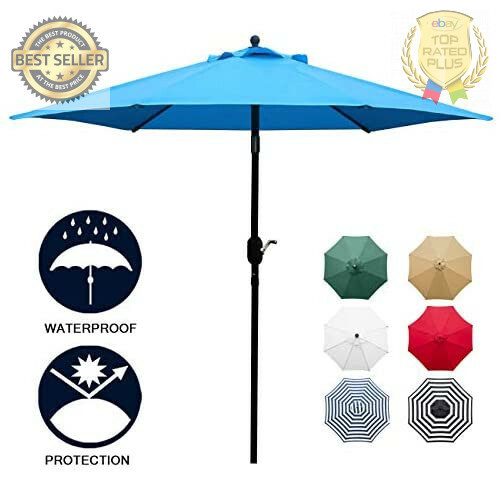 Ace Evert 3824002 Aluminum Hanging Umbrella With Khaki Sunbrella Fabric For Sale Online Ebay
