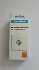 LEUCHTTURM 1 Pack. 25 Stck M&uuml;nzr&auml;hmchen TACK 20 mm wei&szlig; zum Heften