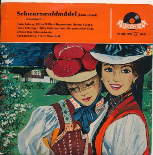 Schwarzwaldmädel - Polydor 20082 EPH - Single 7" Vinyl 41/20 - Bild 1 von 1