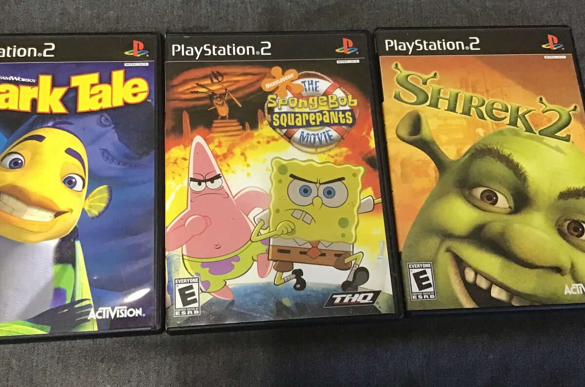  Spongebob Squarepants The Movie - PlayStation 2 : THQ: Video  Games