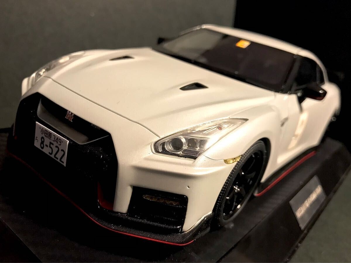 ホビージャパン 1/18 Nissan GT-R 黒 Ignition Model 1:18 Nissan GT-R GT 35GT-RR LB Works Silhouette in