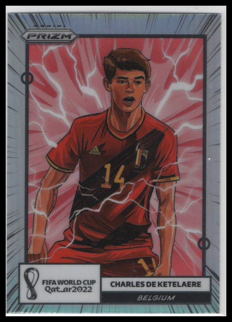 2022 Panini Prizm FIFA World Cup Qatar #3 Charles De Ketelaere 