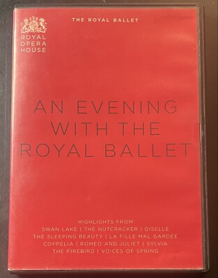 An Evening With The Royal Ballet-DVD-2012-Royal Opera House-UK Import-W/ Booklet