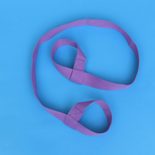 Estera de yoga ajustable correa de cuerda ligera portátil (púrpura claro) - Imagen 1 de 11