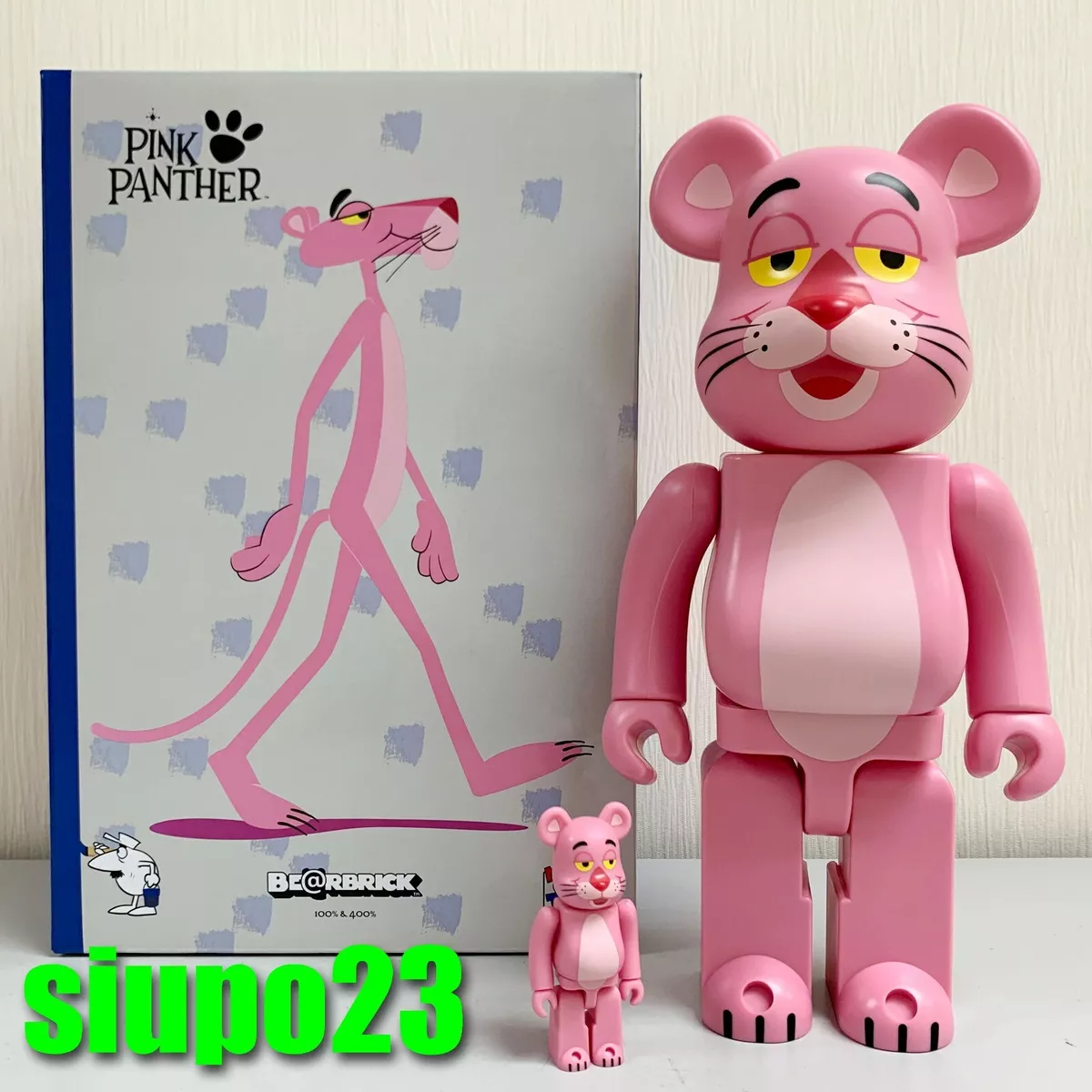 BE@RBRICK PINK PANTHER 100%&400% - フィギュア