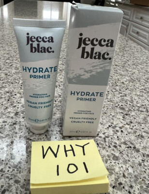 Jecca Blac. HYDRATE FACE PRIMER 0.67oz/20ML FULL SZ Sealed BOX Long Lasting $20