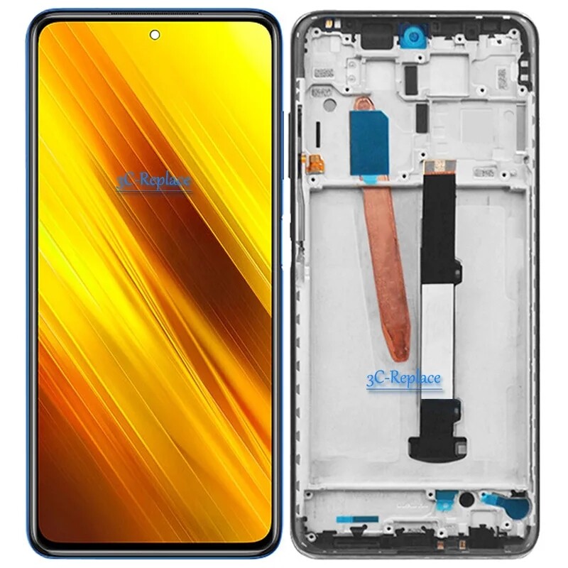 6.67 For Xiaomi Poco X3 / X3 NFC / X3 Pro M2007J20CT LCD Display