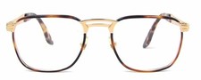 Alaska Adventure 4R Double Bridge Rectangular 51 53 mm Metal Eyeglasses Italy