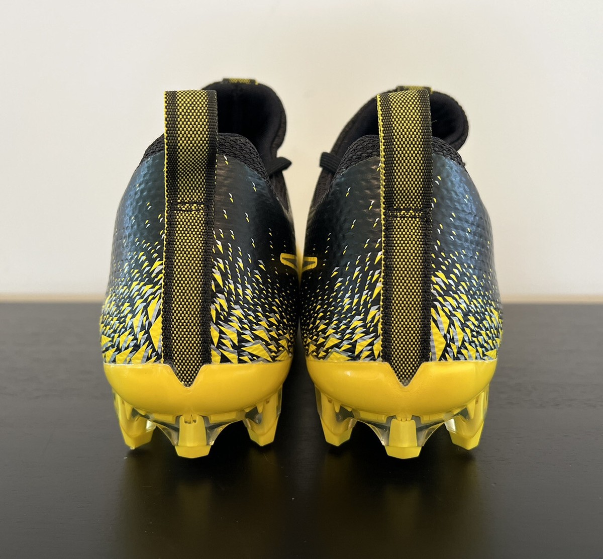 Men’s Nike Vapor Untouchable Pro Football Cleats Yellow/Black 833385-007 - NEW Size 15 Nike Vapor Untouchable Pro Football Cleats Yellow  main image 4