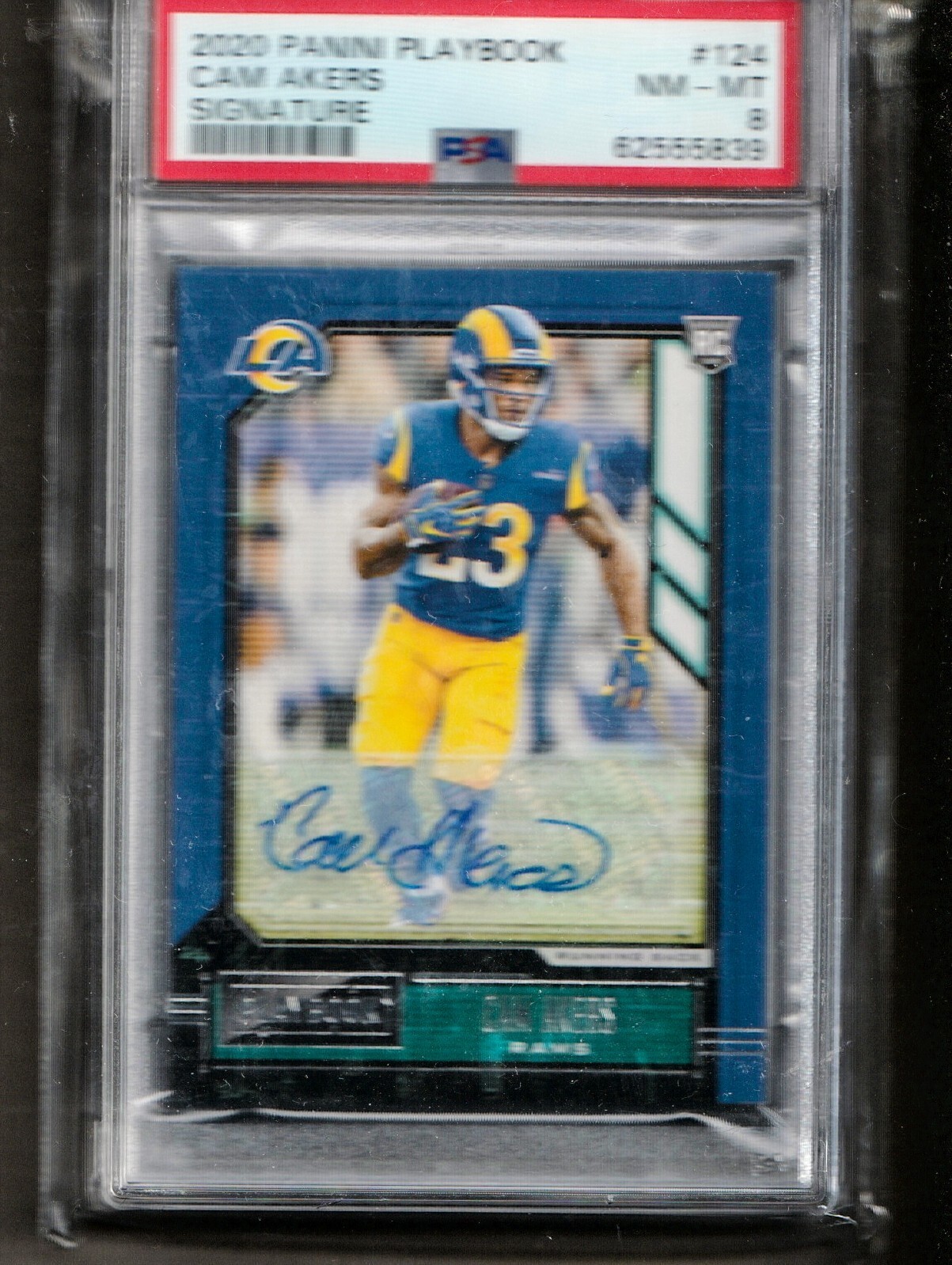 Cam Akers Panini Playbook #124 Signature