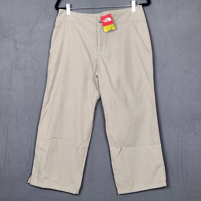 NORTH FACE Pants Womens Size 10 Beige Measure 30X23'' Vogen Capri A5 Series Hike