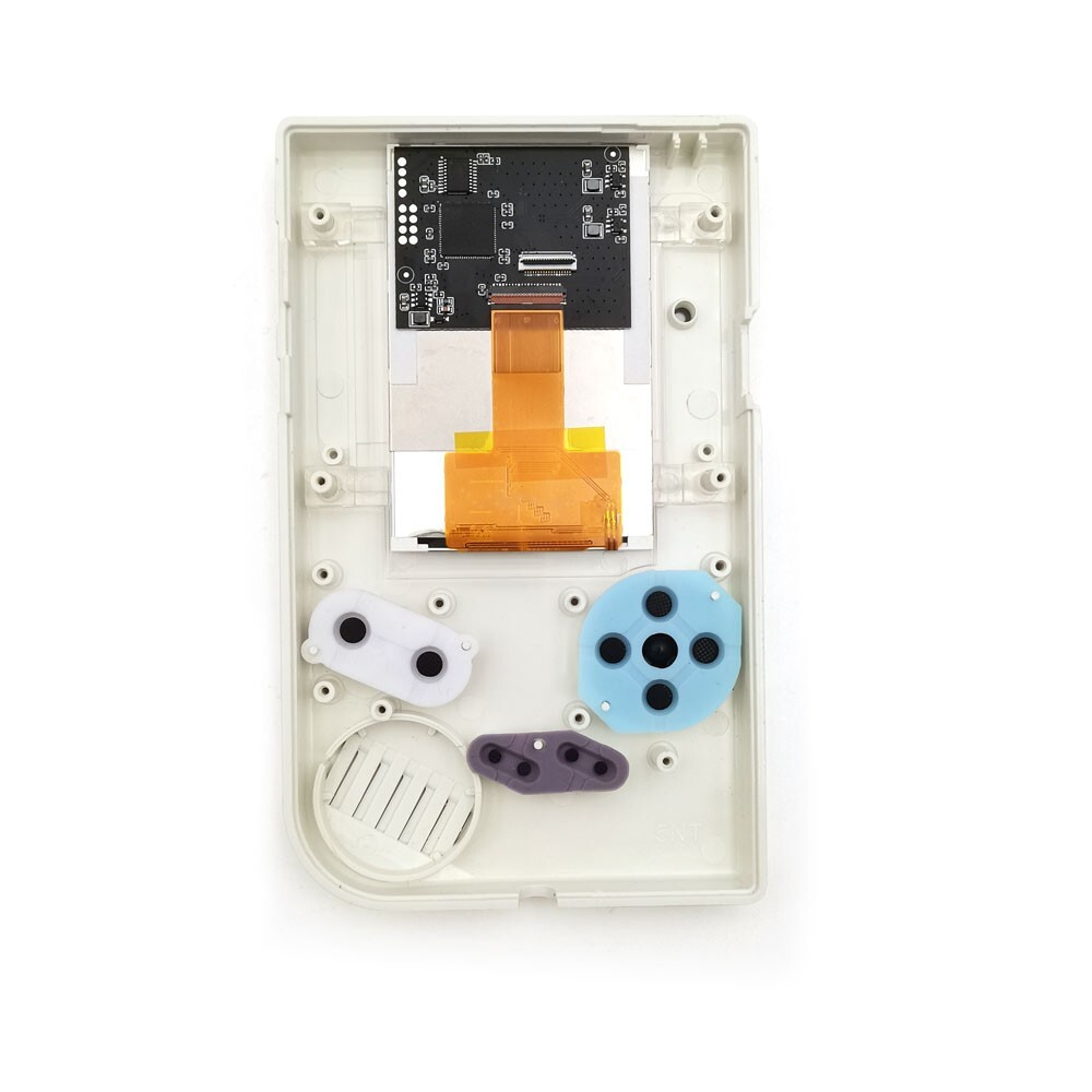 KIT LCD RETROILLUMINAZIONE Pixel GameBoy Color Q5 IPS Per Console - Foto 6