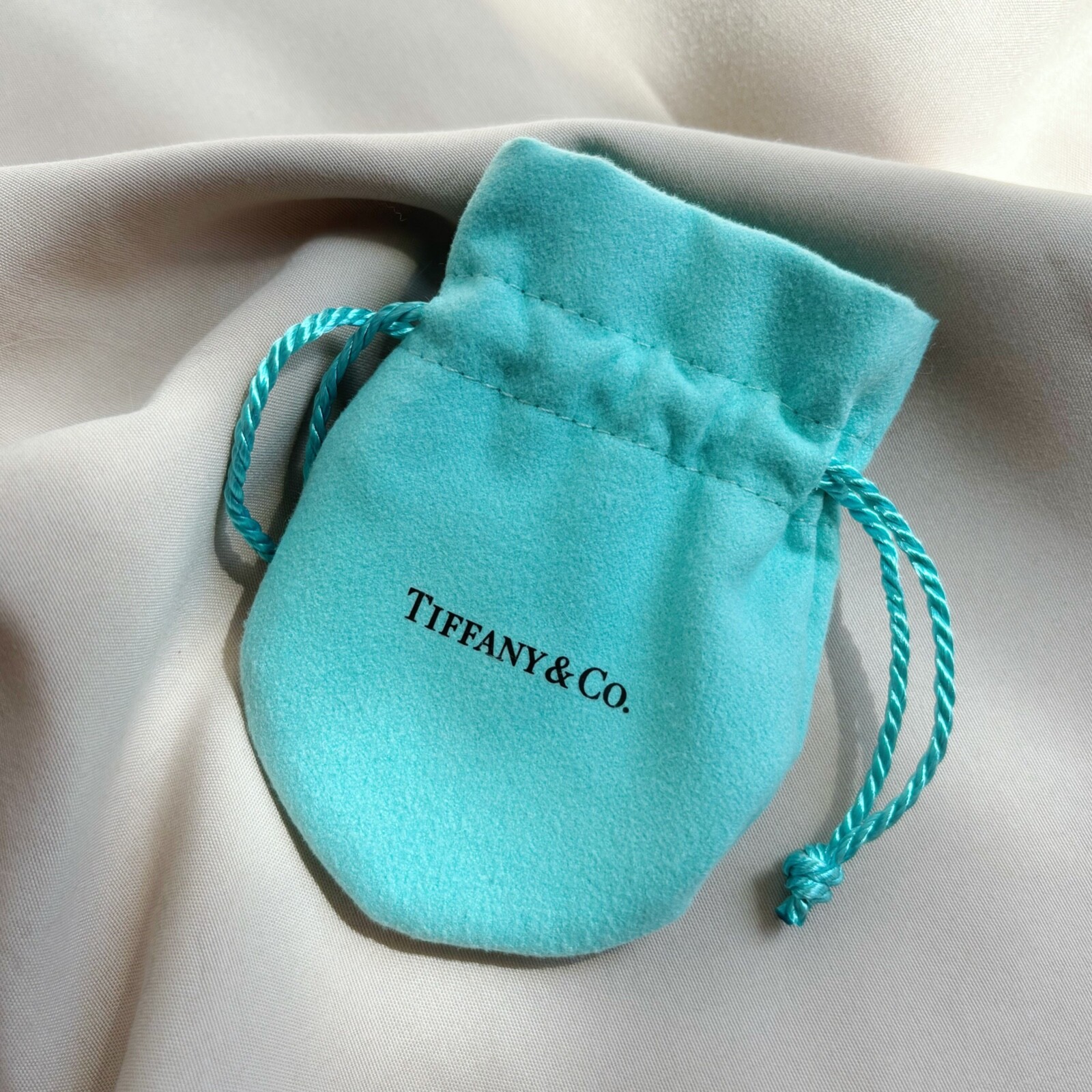 Tiffany & Co. Packaging Blue Gift Box & Pouch 2PC Set- New!!