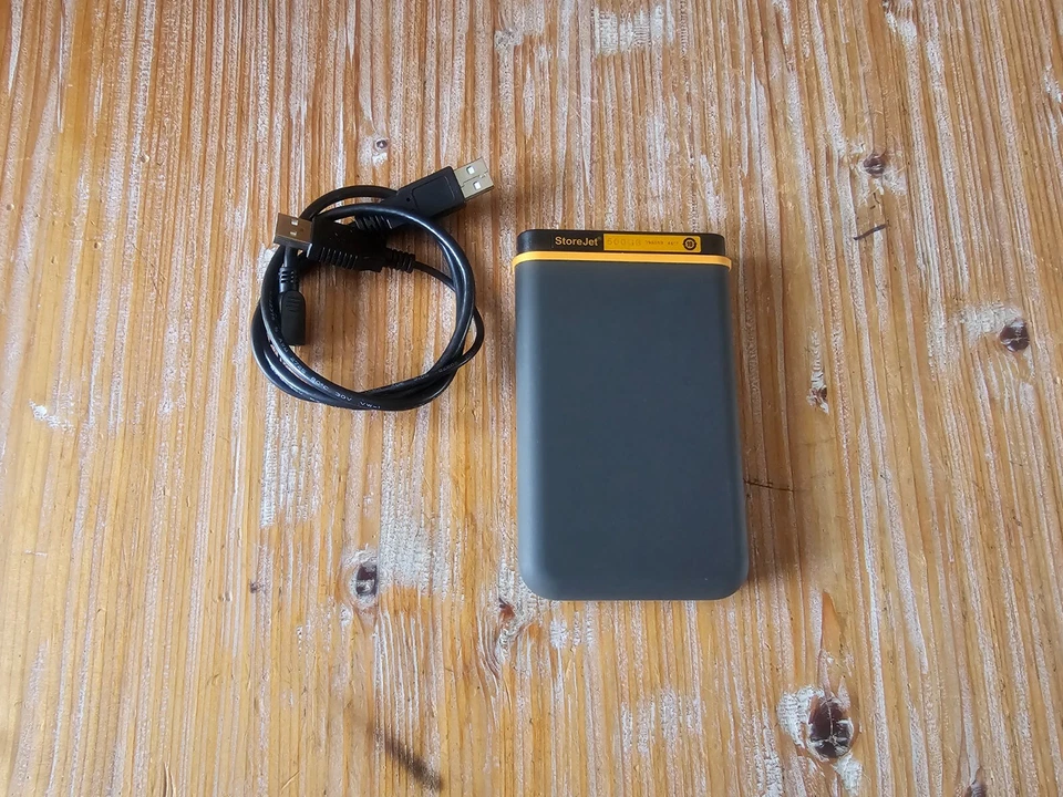 Transcend StoreJet SJ25M2 Protable Hard Drive 500GB USB 2.0 / 4617 - Bild 4 von 4