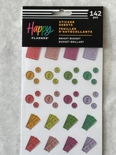 Happy Planner Sticker Sheets 5/Sheets-Bright Budget; 142 Pieces