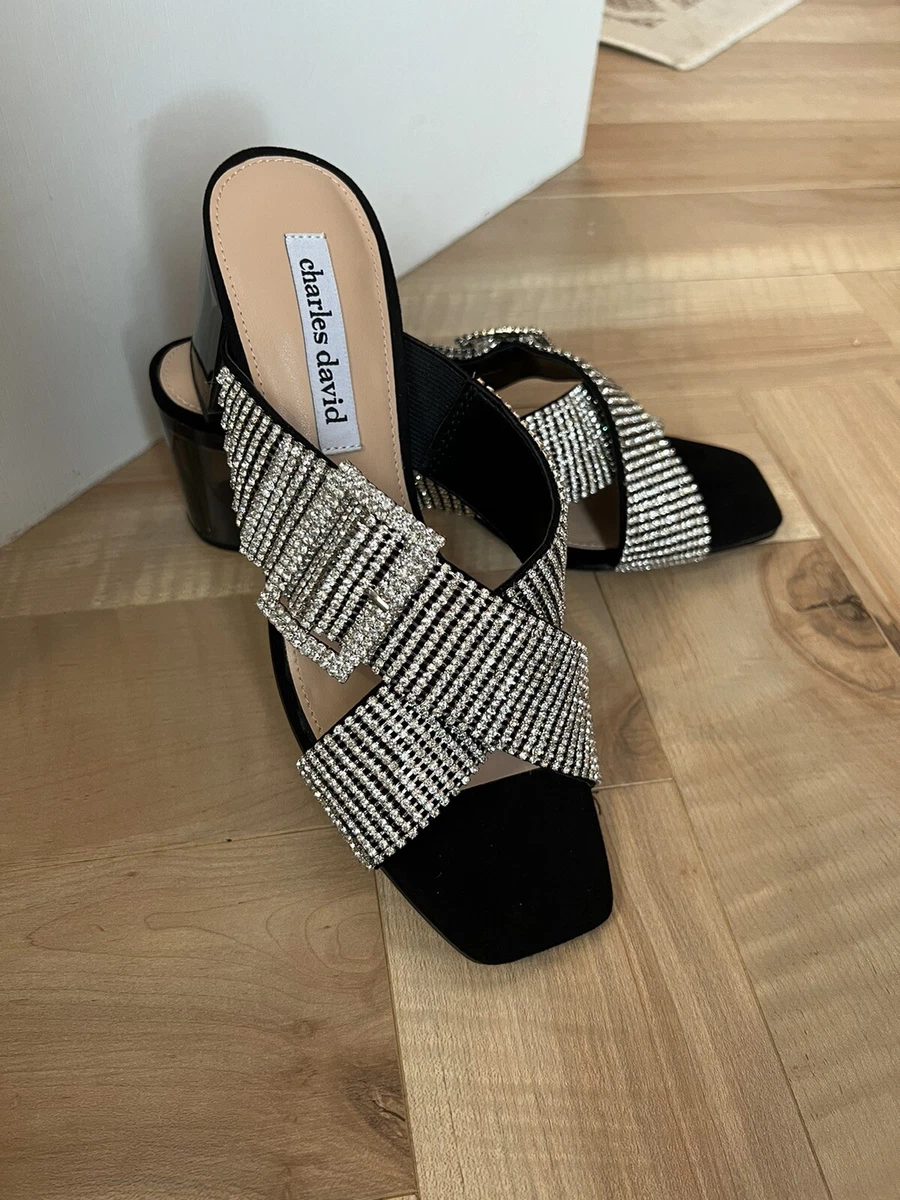 Charles david store cristal sandal
