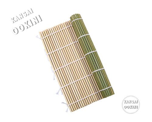 HTB Bamboo Sushi Rolling Mat 24x24cm Antibacterial Sushi Roll Ehomaki Ehomaki - Bild 1 von 6