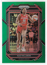 2023 Prizm WNBA Green Prizm #8 Naz Hillmon Atlanta Dream Michigan Wolverines