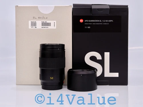 Leica APO-Summicron-SL 50mm F/2 ASPH. Lens, Open Box, MSRP $5450