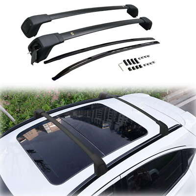 4pcs Roof Racks Side Rails For Honda HRV HR-V 2016-2022