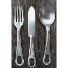 UTENSILS, SPOON FORK & KNIFE, G.I.