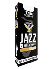 Marca JaZZ Filed Tenor Sax Reeds - 5 Per Box