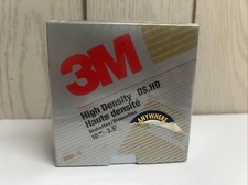 3M High Density 3.5" Diskettes 10 Pack IBM Formatted DS HD Floppy Disks Open Box