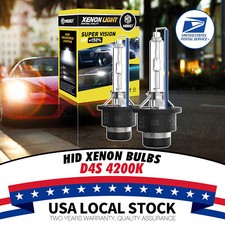 2pcs D4s Hid Xenon Car Headlight Light Lamp Bulb 35w 4200k Direct Replacement
