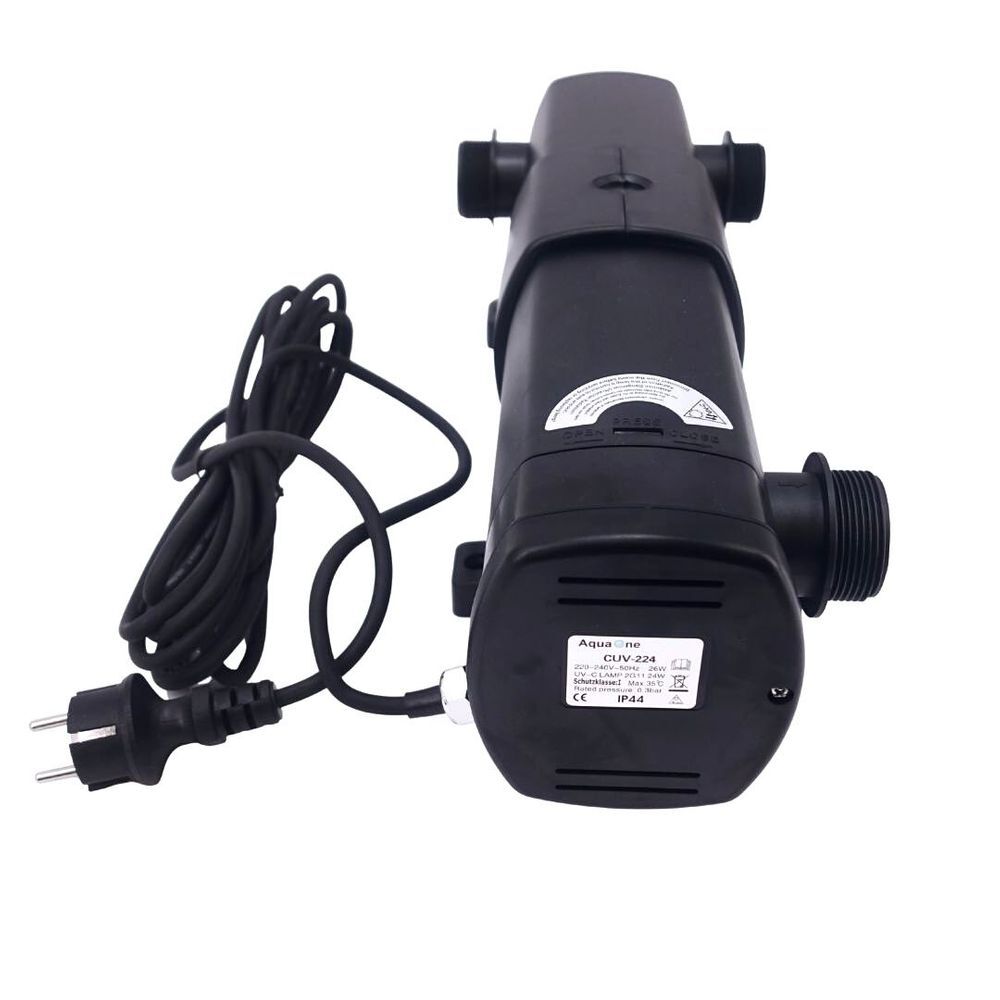 AquaOne Cuv 224 UVC depuratore acqua 24 Watt acquario laghetto alghicida depuratore foto 6