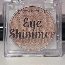 Groovi Beauty Eye Shadow Shimmer Bronze Glitter 0.14 Oz New Sealed
