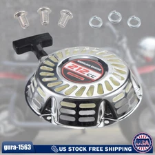 Chrome Pull Recoil Starter for Predator 212cc Honda GX160 GX200 Hisun 196cc