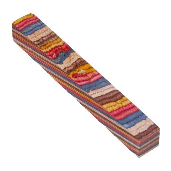 Bolígrafo de madera de grano de color en blanco hermoso torno torneado de madera envío rápido