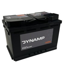 Dynamp DA70 Start-Stop 70Ah 760CCA 12V Car Battery 096AGM - Exide EK700 Equiv