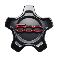 Coprimozzo Ruota Fiat 500X Rosso Nero Copertura antipolvere 735626312 735626311