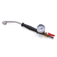 0-220 Psi Schnellkupplung Auto Reifen LuftdruckprüFer Druckmesser Manometer