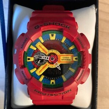 CASIO G-SHOCK GA-110FC Crazy Collars Men's Watch Used Japan
