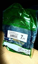 CAT5E Câble Ethernet 7’ noir
