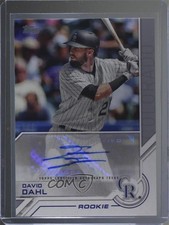2017 Topps Salute Series 2 Rookie Platinum 1/1 David Dahl #TSA-DD Auto k0w