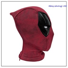 New Higher Quality Deadpool Mask Cosplay Wade Wilson Red Mask Helmet Halloween