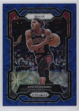 2023-24 Panini Prizm Choice Blue Prizm 46/49 Ayo Dosunmu #275 0t30