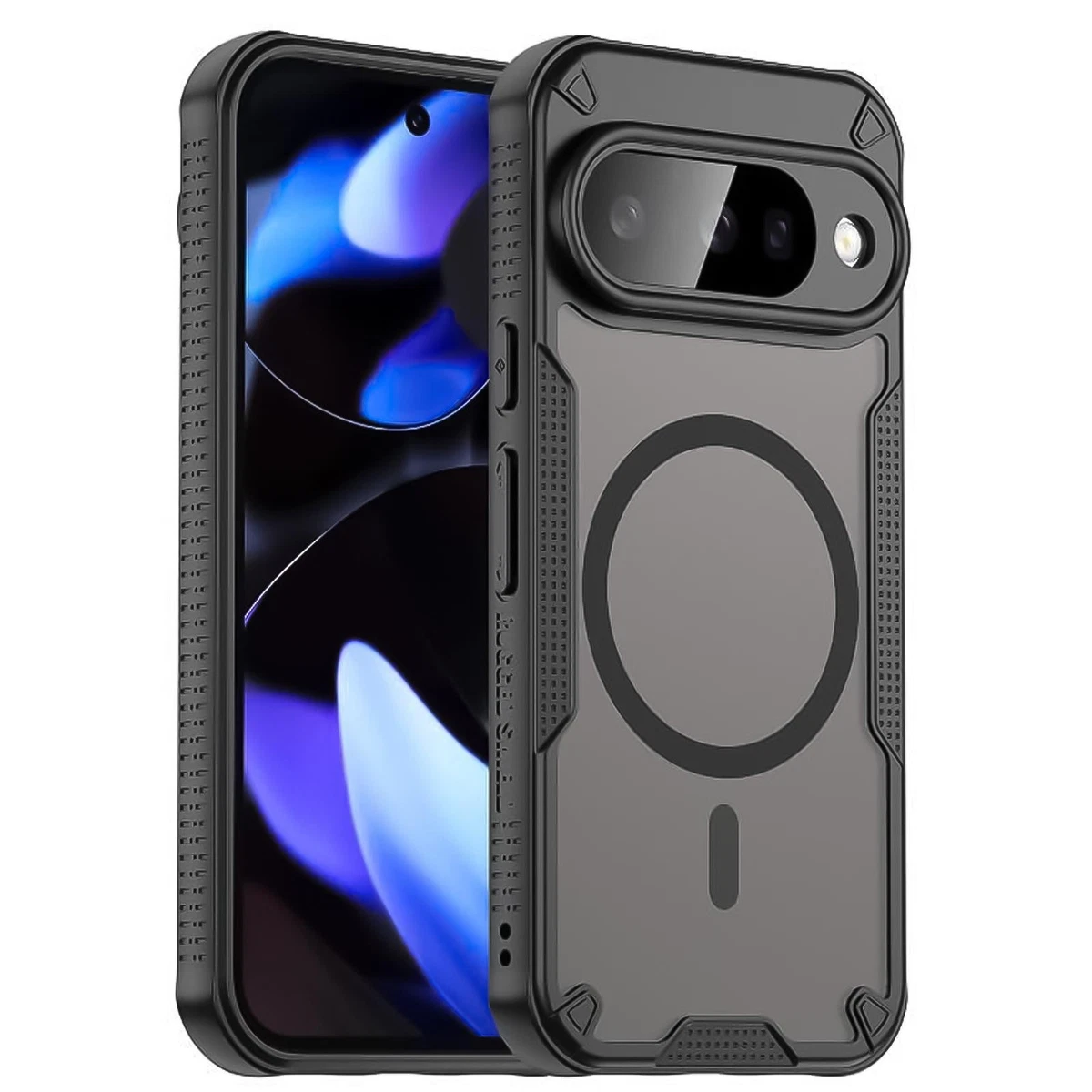 CENHUFO Coque Google Pixel 6a 5G, Antichoc Housse avec Protection d'écran, 360° Protégé