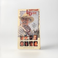 Lonesome Dove VHS The Complete 6-Hour Epic Western Action Drama Romance LN