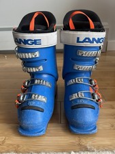 LANGE RSJ 60 Kid's Downhill Ski BOOTS, Size 19.5 mondo Shoe Size 13-13.5 Youth