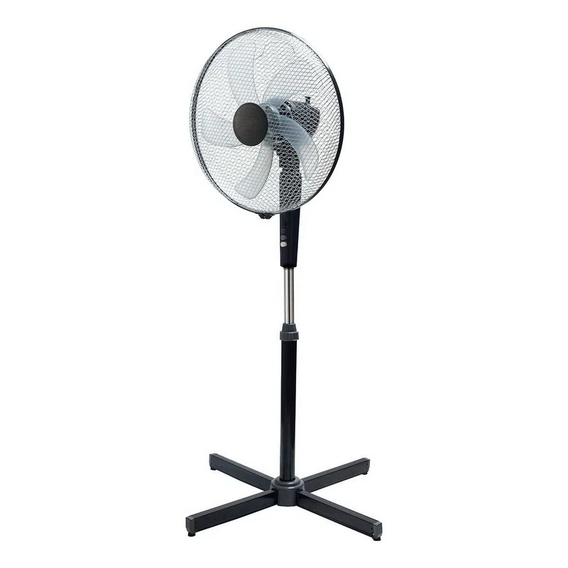 Ventilatore Ventolino Raffrescatore a Piantana Aria AKAI 5 Pale Oscillante Nero, fotografia 7 di 8