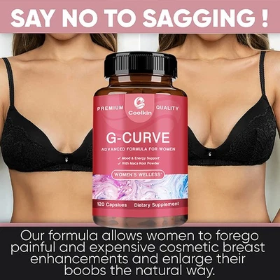COOLKIN G-Kurven-Horny Goat Weed, Maca-Po- Und Brustvergrößerung, Üppige Kurven