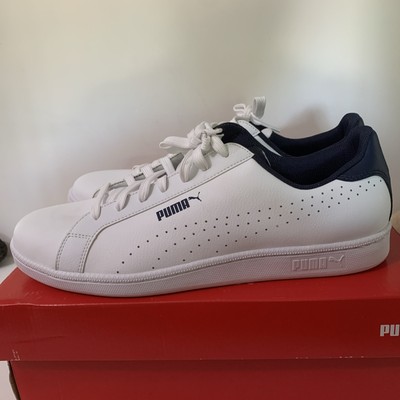 White PUMA Men's Smash Perf Sneaker Size 12M