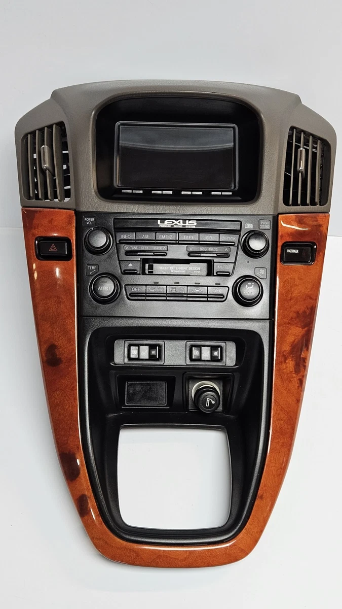 1999-2003 Lexus RX300 Radio Nav Climate Control Center Console
