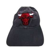 New Era Chicago Bulls Baseball Cap Unisex Gray Embroidered Logo AdjStrap Dad Hat
