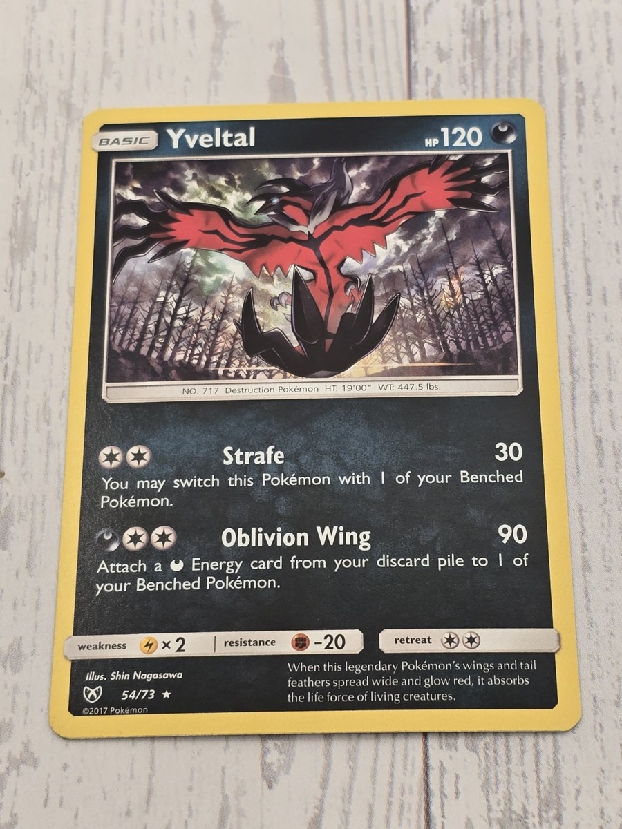 Yveltal 54/73 ポケモンカード Yveltal 54/73 Shining Legends Holo | eBay