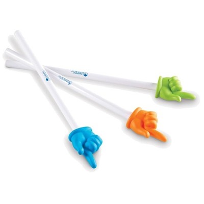 Classroom Finger Pointer Stick Set - Colorful, 10 pcs